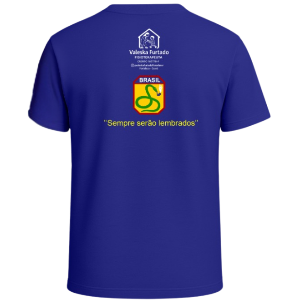 Camisa Comemorativa 80 Anos FEB Tri Life - Vista Traseira